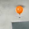 Modern 5 colors balloon acrylic ceiling light fixtures Kids Room home decor bedroom E27 bulb ceiling lamps with switch Luminaire