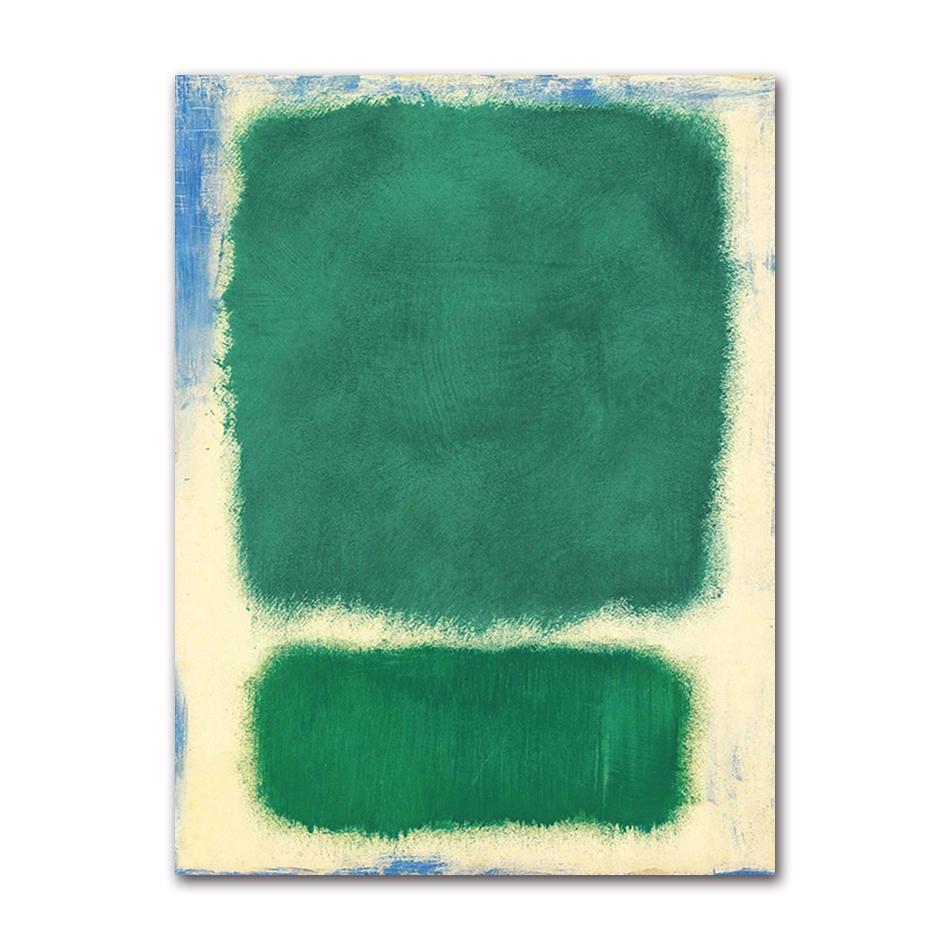Famoso Poster di Opera d'Arte Astratta Colorata di Mark Rothko Pittura su Tela Arte Moderna da Parete Per Galleria Soggiorno Decorazione Casa
