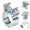 10pcs Fuel Line Jubilee Hose Clips Clamp Diesel Petrol Pipe Coolant Radiator Carbon Steel Galvanized Pipe Fittings Fixing Clamp