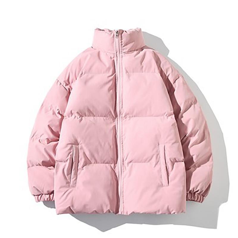 Winter Jacket Men Parkas Thicken Warm Coat Men's Solid Color Casual Parka Women Fashion Streetwear