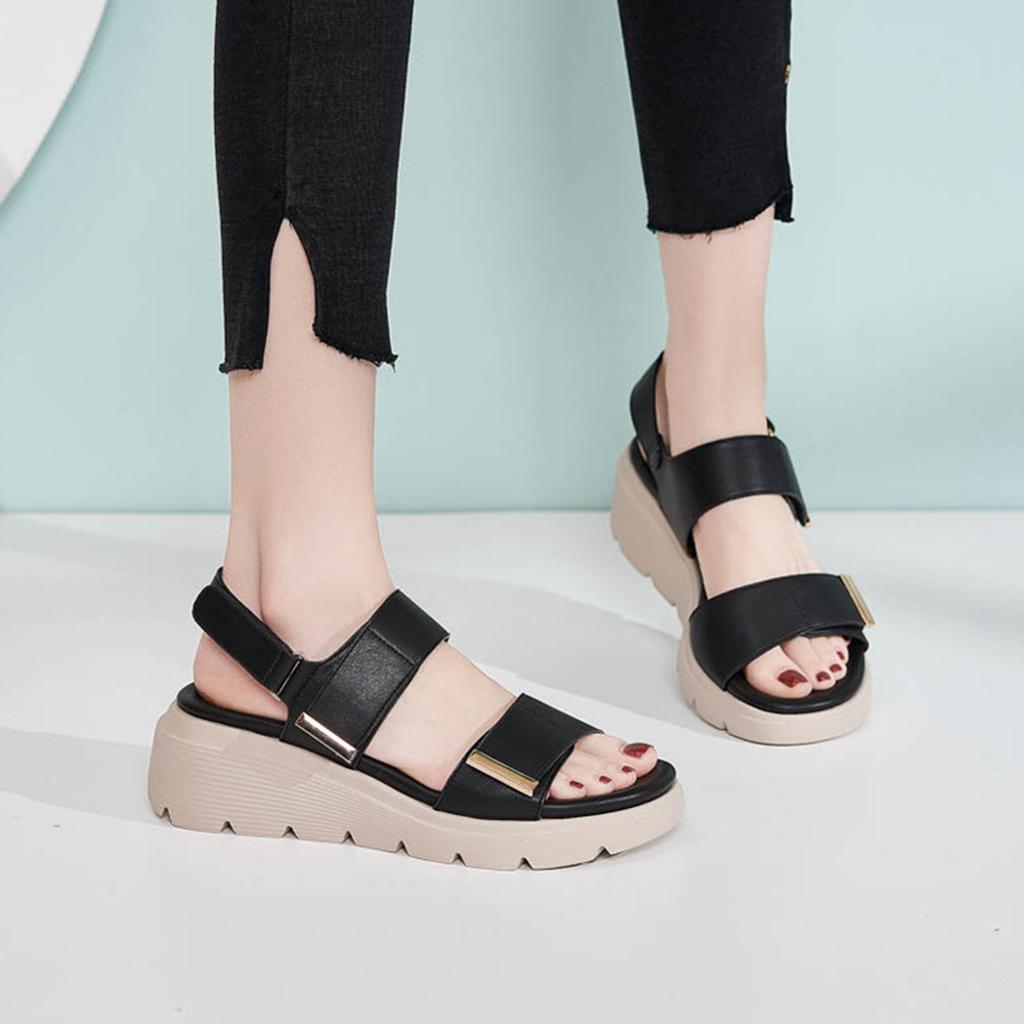 Women'S Summer Casual Walking Sandals Lightweight Cushioned Hiking Sandal Platform Shoes For Womens Slingback With Straps