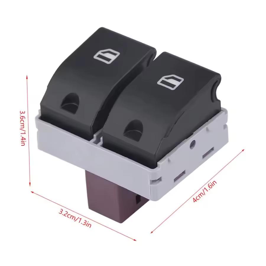Electric Power Car Window Glass Lift Button Switch For Seat Ibiza Cordoba 6Q0959858 Volkswagen Polo 2002-2009 Car