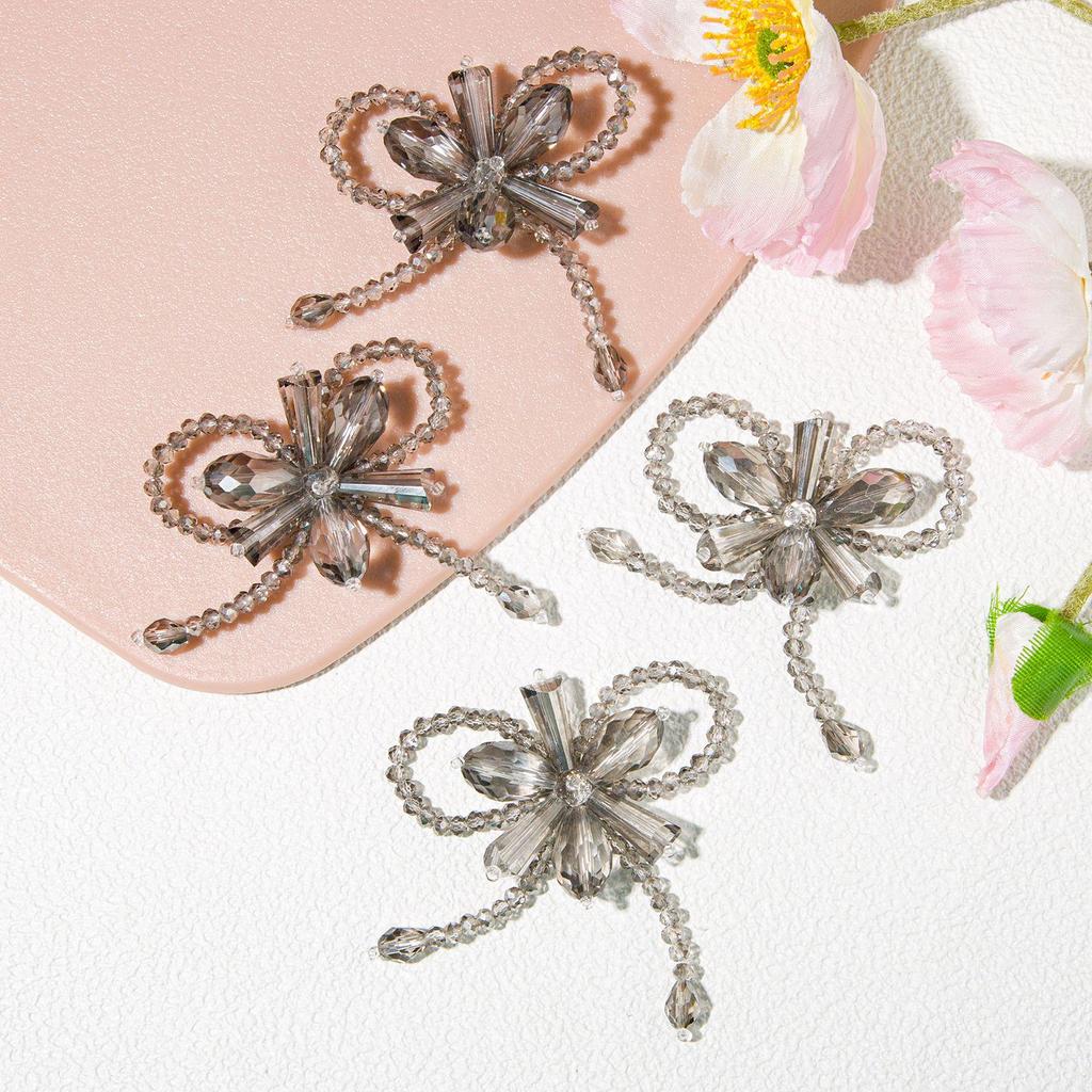 Versatile Handmade Tassel & Flower Beaded Hair Clip and Accessory