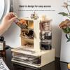Rotating Desktop Cosmetic Organizer