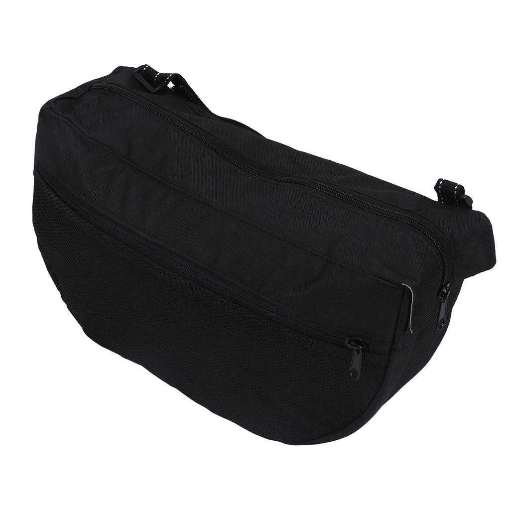 Side Sling Stroller Saddle Bag Adjustable Prevent Slipping Waterproof Baby Stroller Organizer with Pocket for Travel