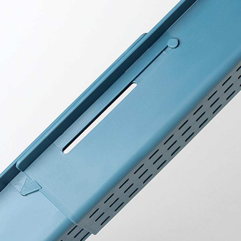 Dřezová baterie Odkapávač Rozšiřitelný Dvouvrstvý Velkokapacitní Dřezový Stojan na Odkapávání Nádobí a Utěrek pro