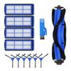 12 Pcs/set For EUFY For ROBOVAC 11S Max 15C Max 30C Max Main Brush Side Brush Filter Vacuum Cleaner Accessories Spare To Replace