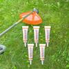 Trimmer Lubricant 5 Pieces Long-Lasting Lawn Mower Grease Threaded Nozzle Lubricating Oil Long-Lasting Garden Tool Accessories