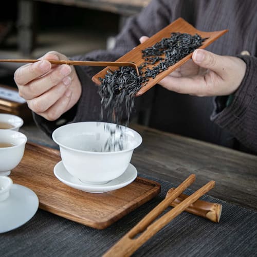 SAMZO 1 Piece Tea Clip, Tea Spoon, Made of Bamboo, Japanese Tea Ceremony, Chinese Tea Ceremony, Tea Culture, Tea Utensils Set, Tea Utensils, Chinese T