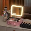 Portable LED Cosmetic Bag: Multifunctional, Large Capacity, Professional Makeup Organizer 2024.