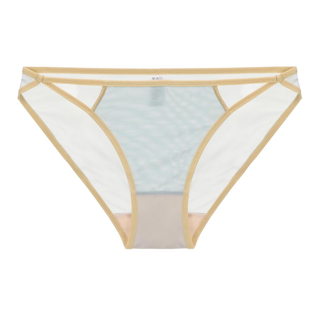 French Smooth Cross Back Push-Up Lingerie Bra - Underwire, Anti-Sagging, Thin Cotton Cup