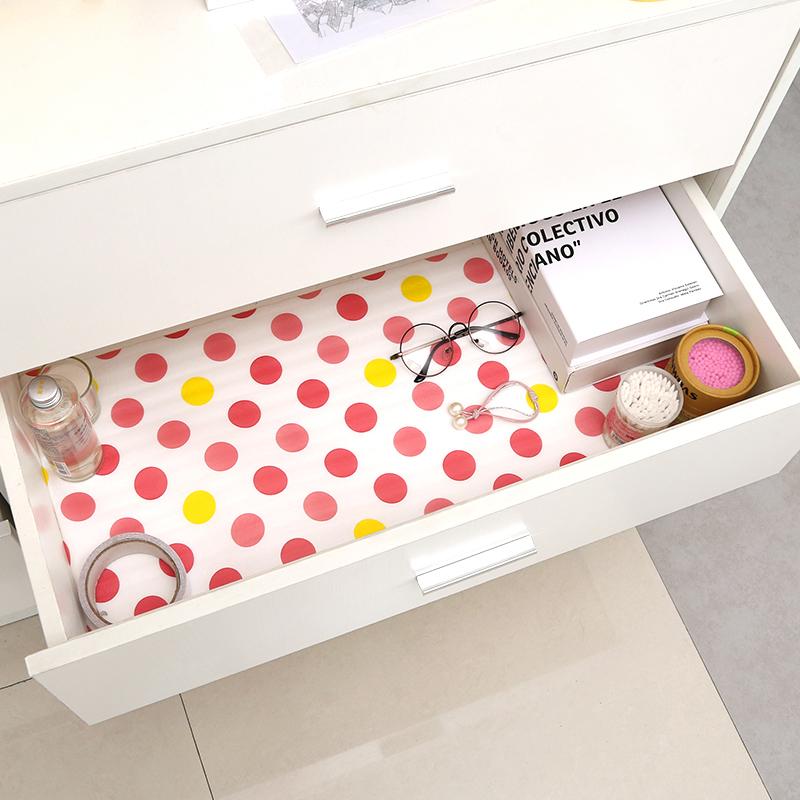 30x300cm Reusable Drawer Mat Contact Paper Cabinet Moisture-proof Waterproof Dust Proof Non-slip Kitchen Table Shelf Liner Pad
