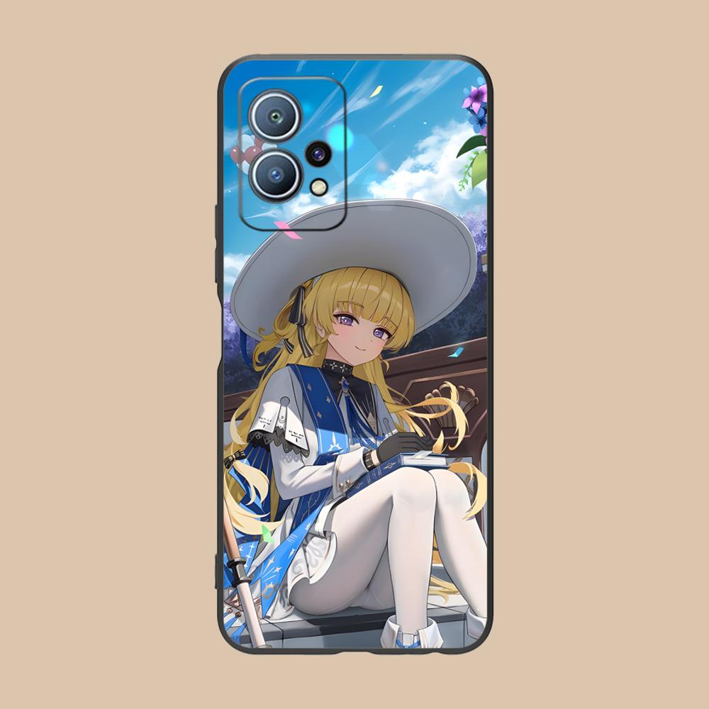 Wuthering Waves Phoebe Phone Case for Huawei P60 P50 P40 P30 P20 P10 P9 P8 Pro Lite Plus Colorful Printing Cover Pretty Luxury