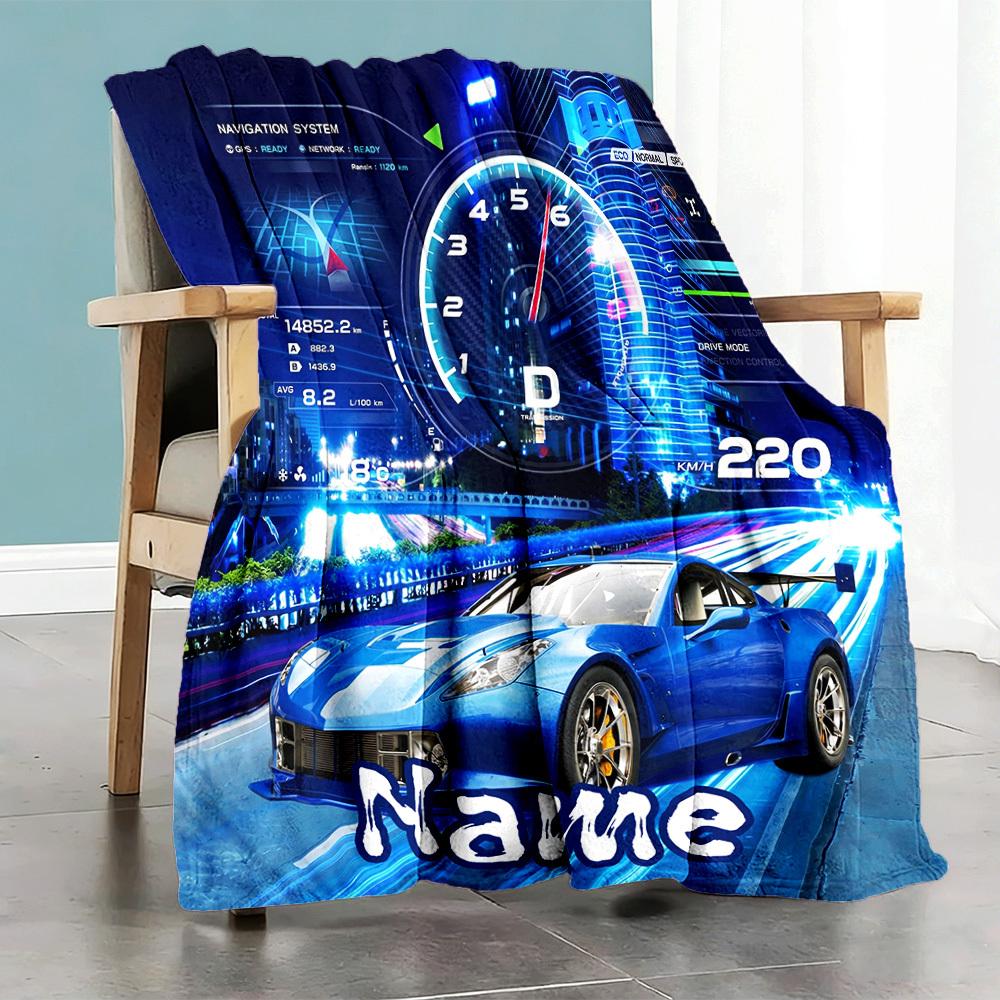Customize Your Name Home Blankets Comfortable Soft Lightweight Multipurpose Blanket For All Seasons Perfect For Picnics Sofas Offices Beds Living