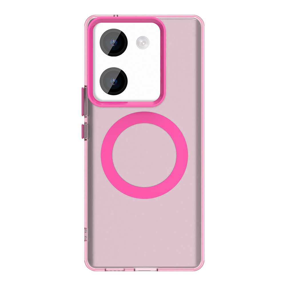 Magsafe Matte Phone Case For Vivo Y200 Pro 5G Magnetic Wireless Charging For Vivo Y200 Pro Shockproof Cover