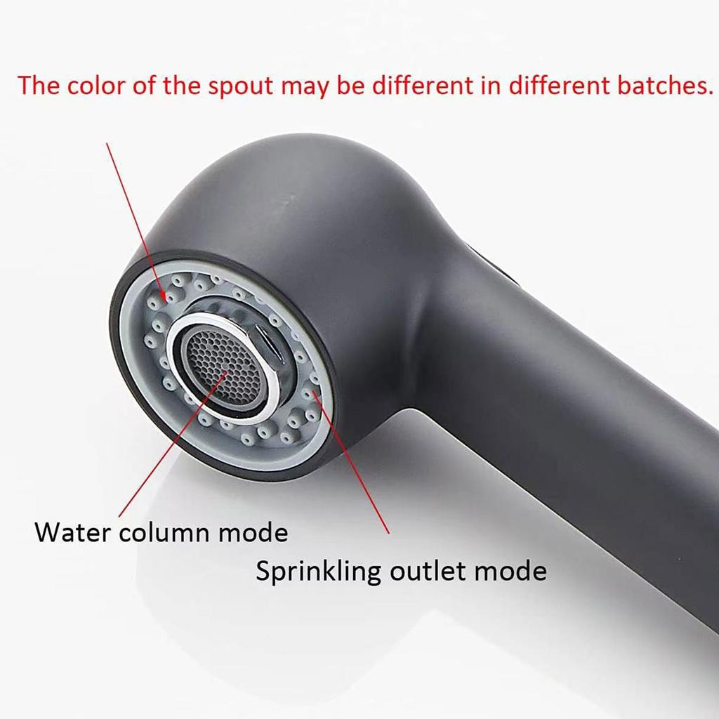 Industrial Kitchen Faucet Spray Head Replacement Corrosion Resistant Sink Attachment G1/2 Thread Kitchen Tap Spare Part