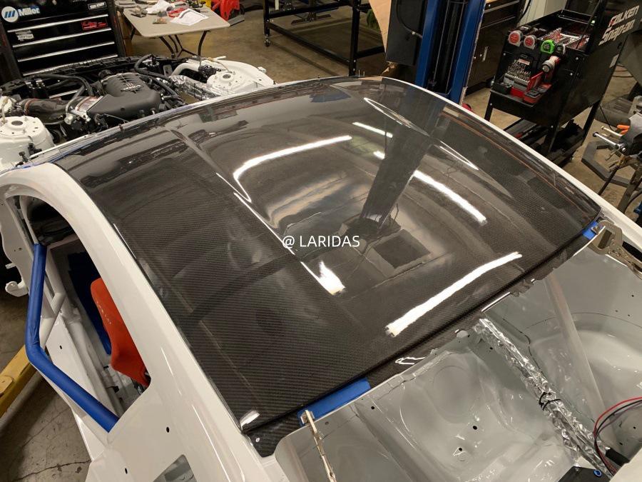 Ford Mustang Dark Horse S650 Carbon Fiber Roof Replacement Accessory