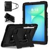 Shockproof Stand Tablet Cases for 10.9" Samsung Galaxy Tab S10 Lite/S9 FE/S10 FE 5G Case S10lite Cover Coque Silicone+PC Shell