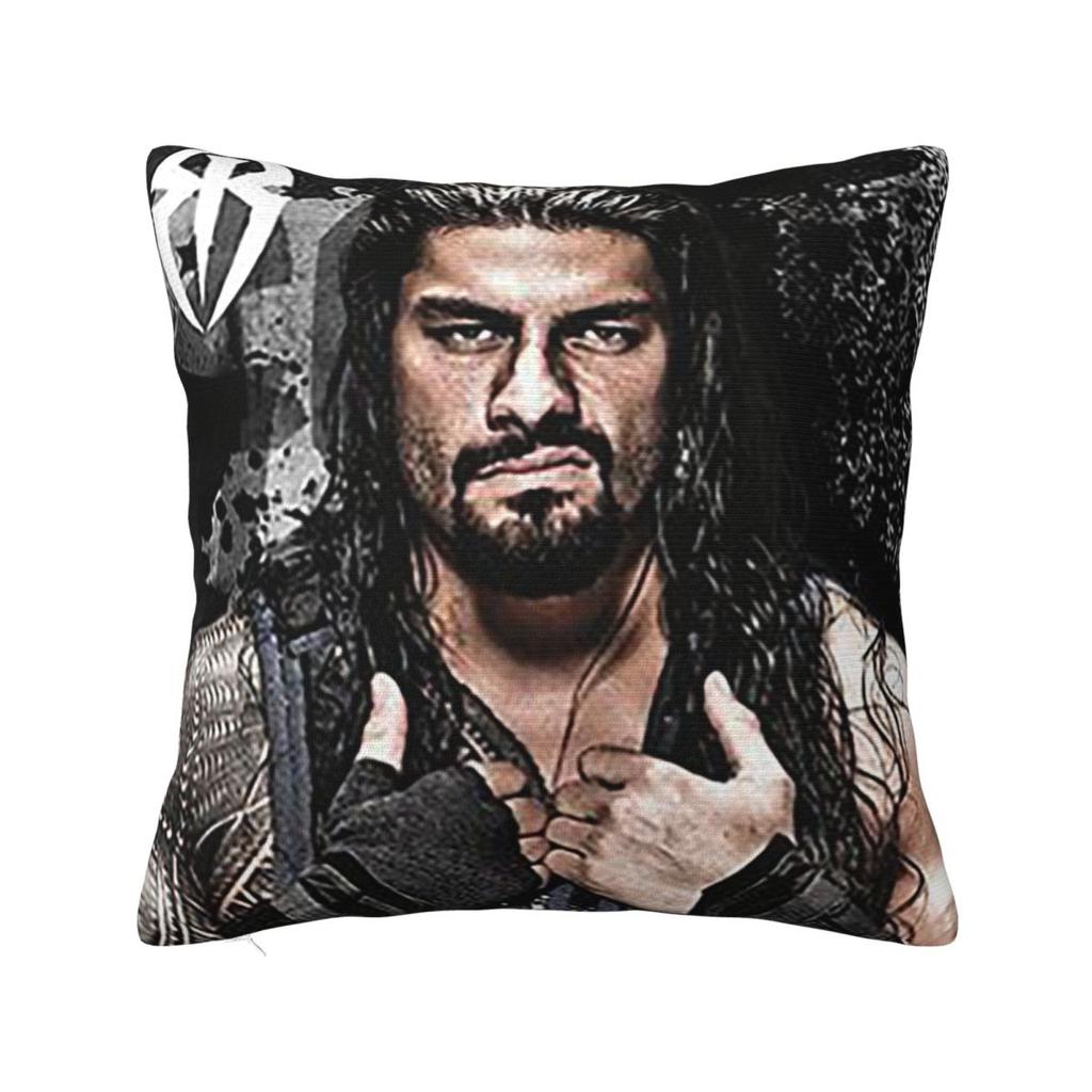 Federa per Cuscino Quadrata Wrestler Roman Reigns Federa per Cuscino Federa per Cuscino da Lancio per Casa Divano Soggiorno
