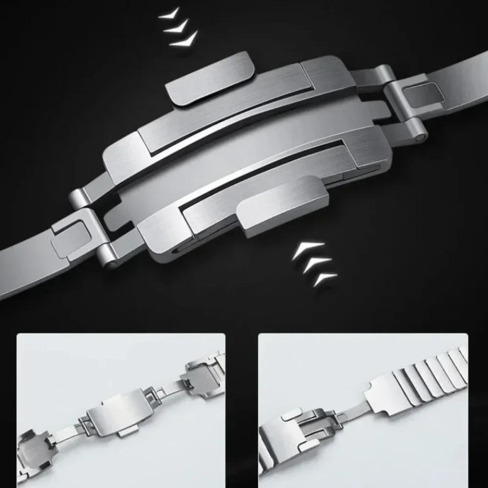 22mm Metal Strap For Garmin Foreruner 965 955 265/255 Music Luxury Stainless Steel Bracelet Garmin Venu 3/2 Accessories
