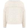 Women's Round Neck Colorblock Knitted Loose Versatile Pullover Sweater