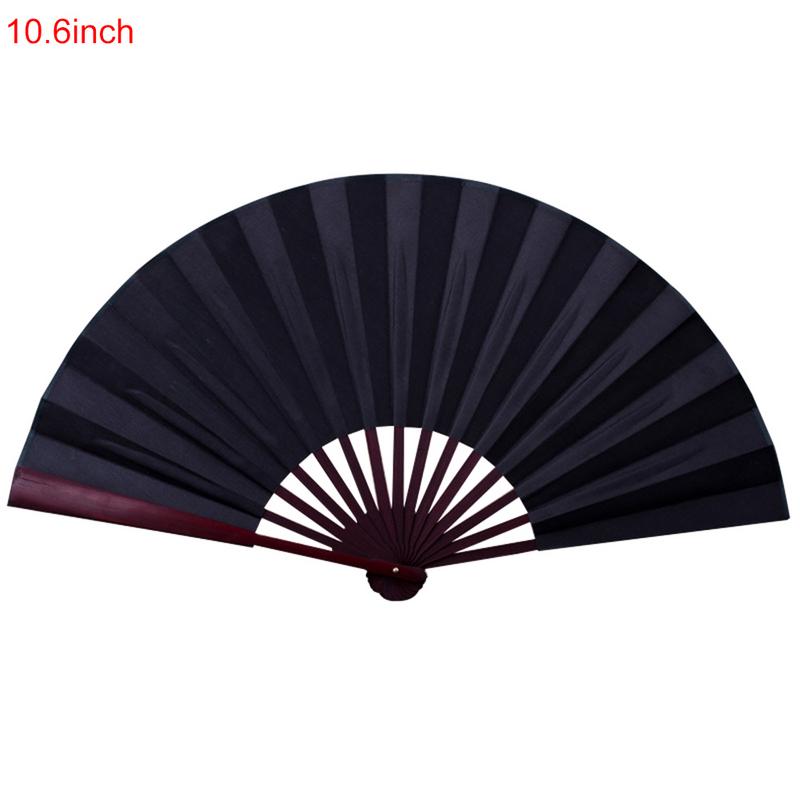 8/10 Inches Blank Folding Fan Handheld Folding Fans Silk Cloth Blank Foldable Chinese Fan DIY Writing And Painting Fan