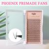 Goddess Premade Wispy Fan Lashes 13D V Shape Eyelash Extension 0.07 Faux Mink Soft False Lash Phoenix Premade Volume Fans