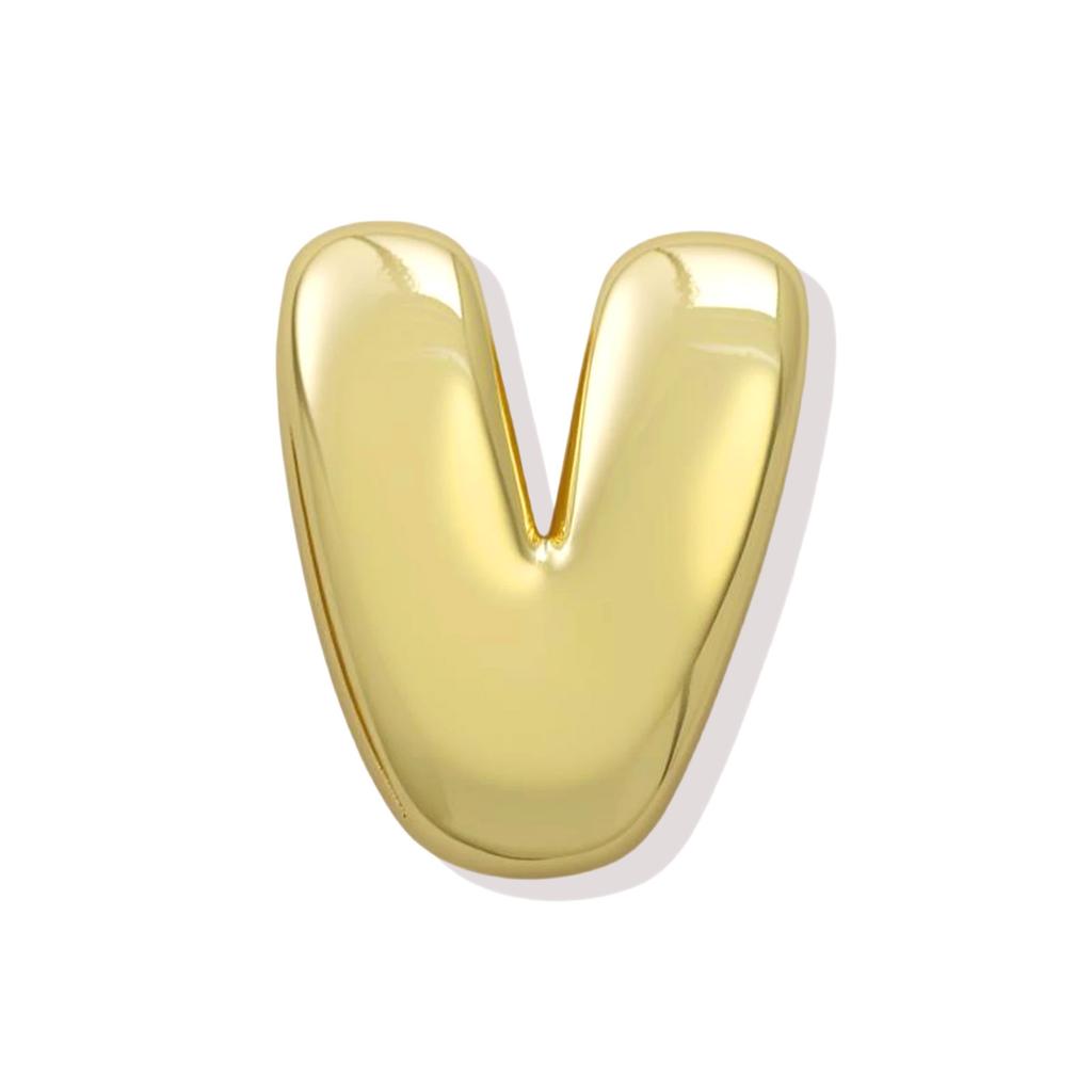 1pcs for Necklace Copper Gold Plated Crystal Alphabet Jewelry Making Component Gold Color Polish 26 Letters Pendant