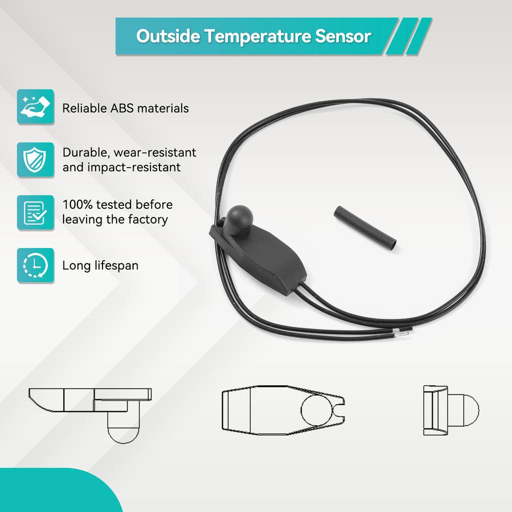 Auto außen Außentemperatursensor 6445F9 passend für PEUGEOT 206 207 208 306 307 407 Citroen C3 C4 C5 C6 C8 6445 F9