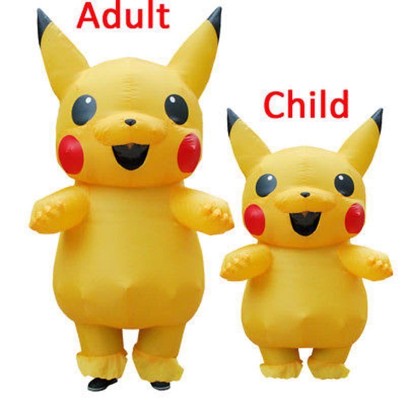 Fantastic Pikachu Costume For Kids Fancy Dress Parties Made From Lightweight Polyester