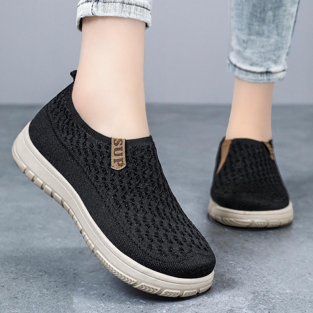 Women Shoes Spring Womens Cloth Shoes Soft Sole Mom Shoes Platform Casual Shoes Casual Daily Comfortable Lightweight Non-slip Soft Sole Easy To Wear