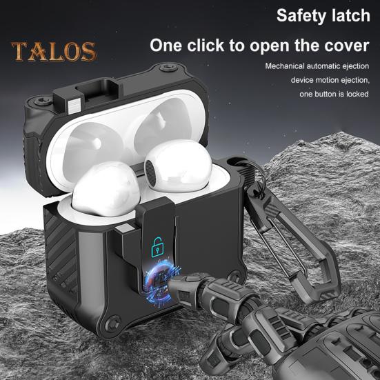 Kopfhörer-Schutzhülle, stoßfest, schlagfest, 360-Grad-Schutz, Schutzhülle für AirPods 4