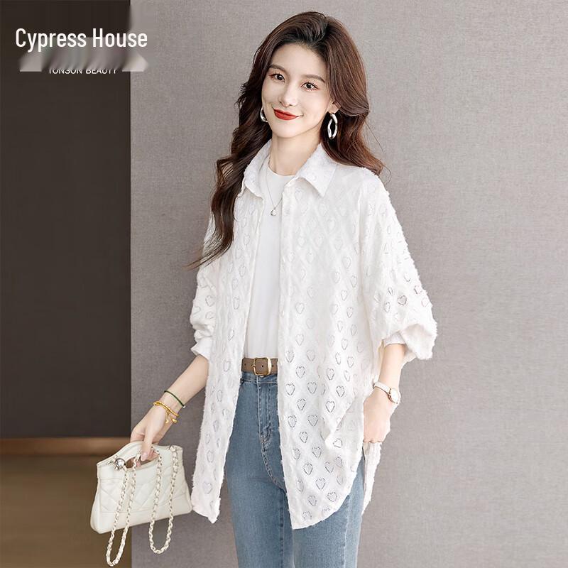 Women s Loose Lapel Casual Shirt S