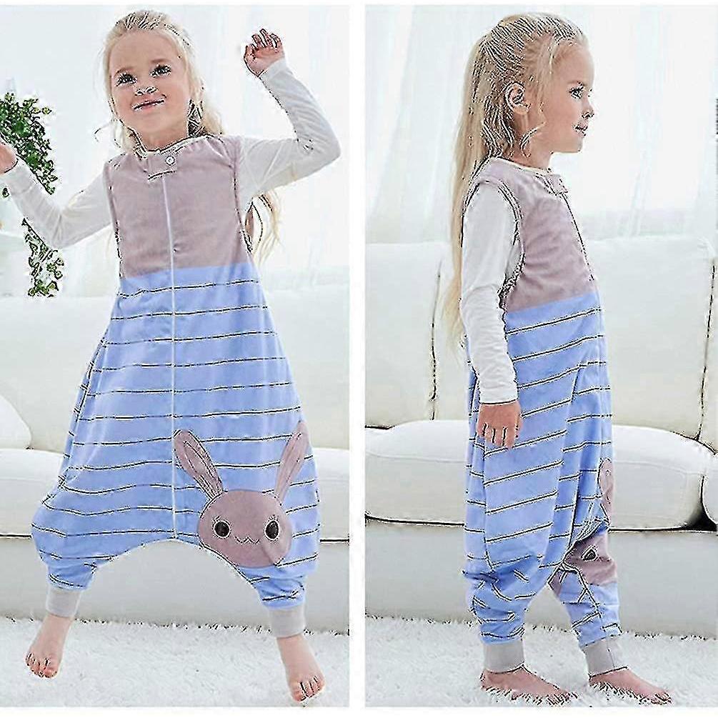 Children's Sleeping Bag With Legs Soft Pajamas Girl Boy Sleeping Bag
