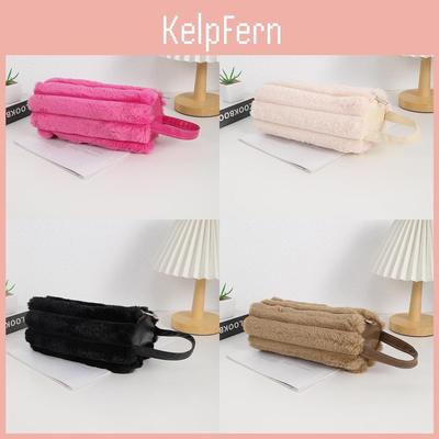 Minimalist Korean Style Stationery Box With Soft Plush Material For Women