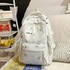 Schoolbag New Japanese Large Capacity Casual Student Backpack Sweet and High Value Junior High School Student Lightweight Versatile Backpack