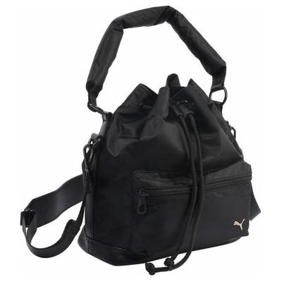 Polyester One Shoulder Handbag Regular Unisex Black 091110-01