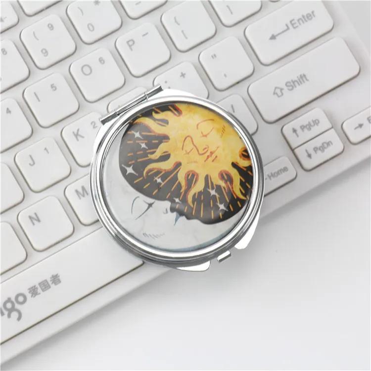 

3 отделения таблетница дорожная таблетница делитель контейнер винтажные лекарства таблетница с зеркалом коробка для лекарств