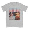 Timothee Chalamet Vintage T Shirts for Unisex Pure Cotton Vintage TShirt Round Collar Tee Shirt Short Sleeve Clothes Party