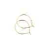 14k Gold Plated Color-Preserving Minimalist Hoop Earrings