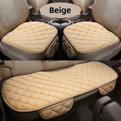 Auto Warm Car Cushion Three-piece Set Car Seat Cushion Three-piece Seat Cushion