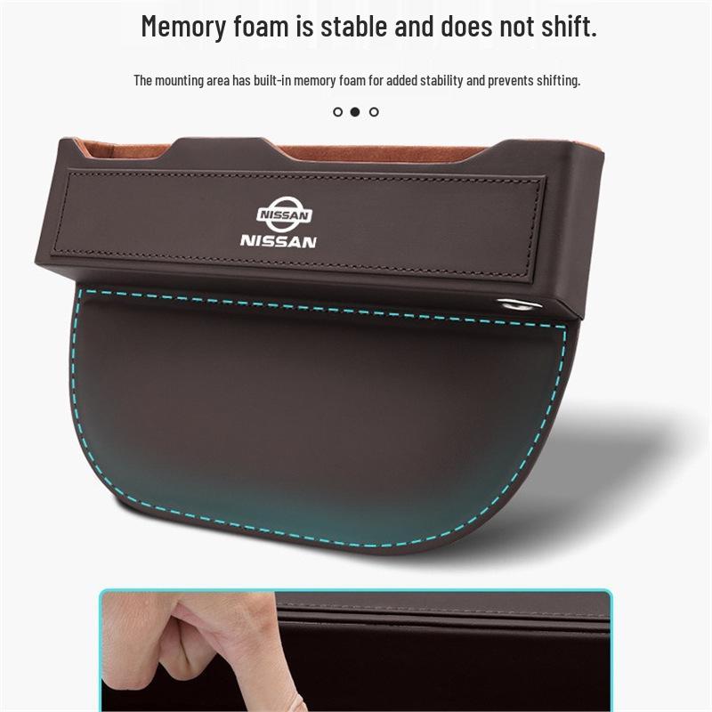 Nissan Car Seat Gap Organizer for Bluebird, Sylphy, Qashqai, Tiida, Teana