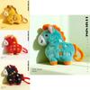 Chinese Zodiac Year Of The Horse Plush Keychain With Short Plush Material For Gift And Decoration