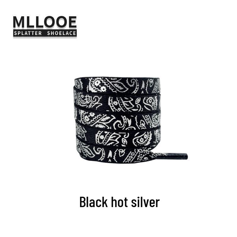 Cashew Flower Shoelaces for Air Force One AF1 & Casual White Sneakers