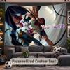 League of Legends Personalized Tapestry Support Custom Name, Wall Art Home Decoration