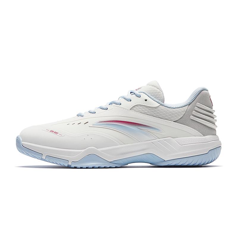Anta Shun Ying Comprehensive Training Series Badminton Shoes Low Top Kids sneaker Paper-White Sky-Blue 922634495-3 35.5
