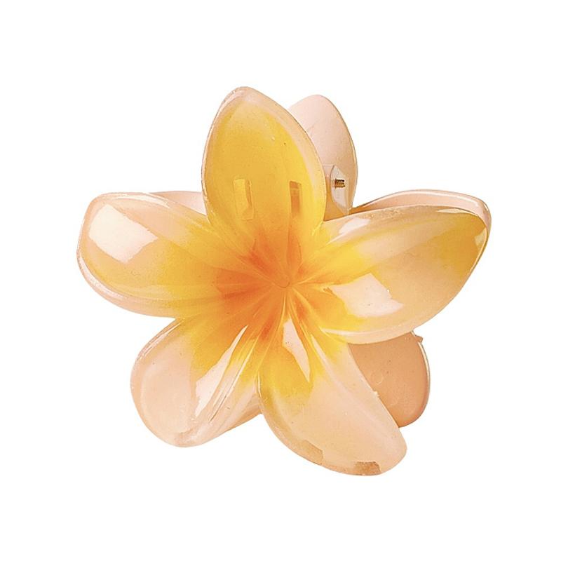 1PC Elegant Flower Shaped Hair Grab Clips Trendy Non Slip Ponytail Holders For Women And Daily Use Wear