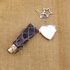 Premium Silver Lipstick Mesh Pocket Bag Pendant Fashion Lipstick Bag Hanging Celebrity Style Key Pendant K53