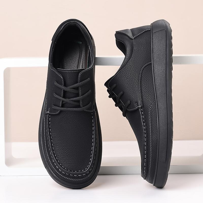 Fashion New Leather Casual Shoes for Men Non-slip Walking Shoes Fashion Comfortable Sneakers Outdoor Male Tenis Masculino Driving Shoes