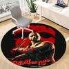 1pcFriday the 13th Office Round Area Rug, Indoor Mat Suitable For Office, Bedroom Living Room Home Decor, Room Deco,  Offic a0928142